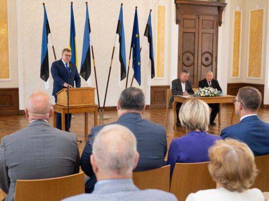 20. Augusti Klubi pidulik koosolek ja ühispildid Riigikogus 20.08.2025
