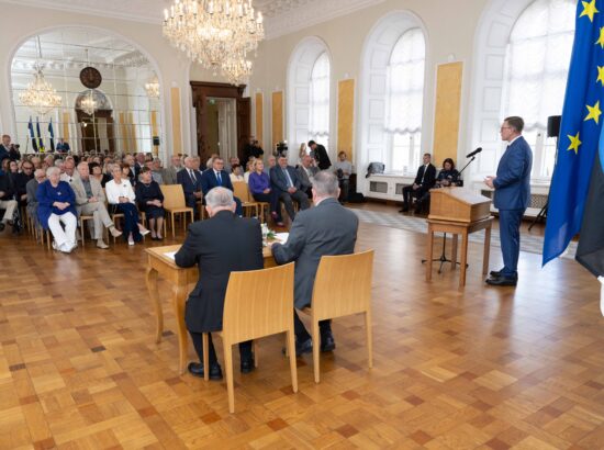20. Augusti Klubi pidulik koosolek ja ühispildid Riigikogus 20.08.2025