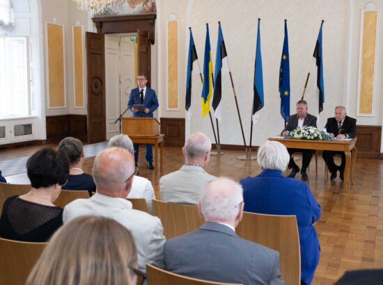 20. Augusti Klubi pidulik koosolek ja ühispildid Riigikogus 20.08.2025
