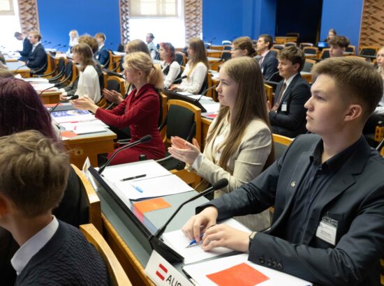 Mudel-Euroopa Parlamendi 2025. aasta sessioon