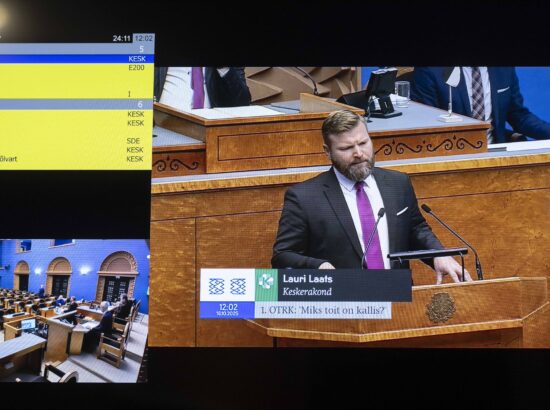 Olulise tähtsusega riikliku küsimuse "Miks toit on kallis?" arutelu. Lauri Laats.