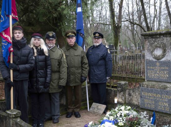 Otto Strandmani 150. sünniaastapäevale pühendatud mälestushetk