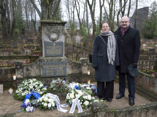 Otto Strandmani 150. sünniaastapäevale pühendatud mälestushetk