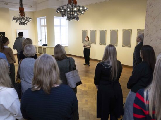 Sirja-Liisa Eelma isikunäituse „Helios“ avamine.
