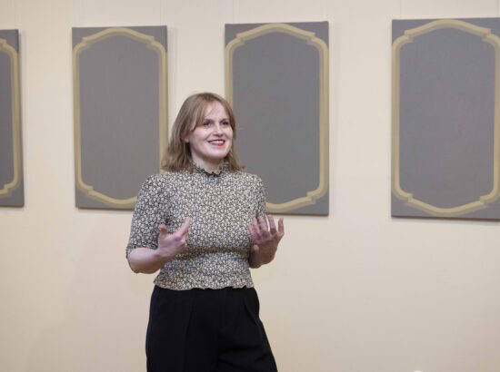 Sirja-Liisa Eelma isikunäituse „Helios“ avamine.