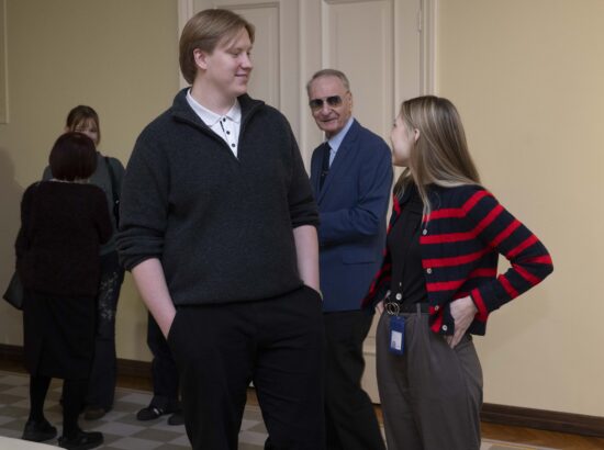 Sirja-Liisa Eelma isikunäituse „Helios“ avamine.