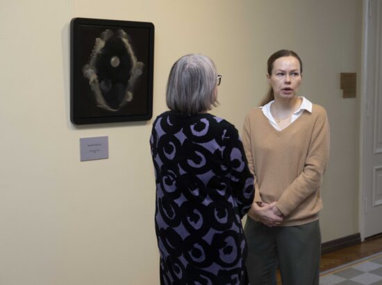 Sirja-Liisa Eelma isikunäituse „Helios“ avamine.