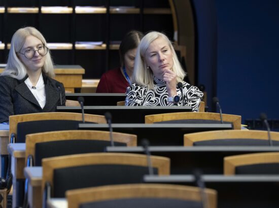 Riigikogu arutas olulise tähtsusega riikliku küsimusena kodanikuühiskonna arengut, demokraatia olukorda ning kollektiivsete pöördumiste rolli