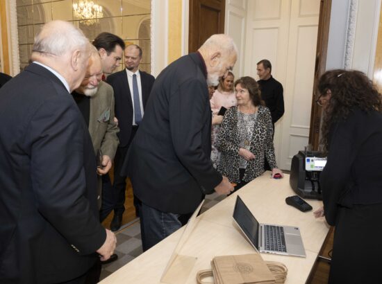 Riigikogu esimese esimehe ja riigivanema Otto Strandmani 150. sünniaastapäevale pühendatud konverents ja meenemündi esitlus.