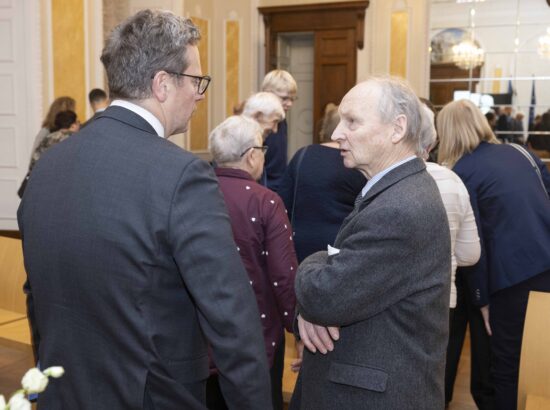 Riigikogu esimese esimehe ja riigivanema Otto Strandmani 150. sünniaastapäevale pühendatud konverents ja meenemündi esitlus.