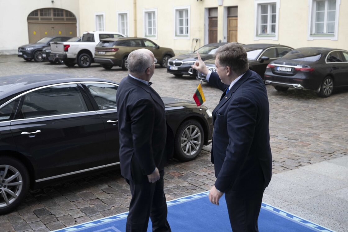 Eestis oli visiidil Leedu Seimi esimees Juozas Olekas.