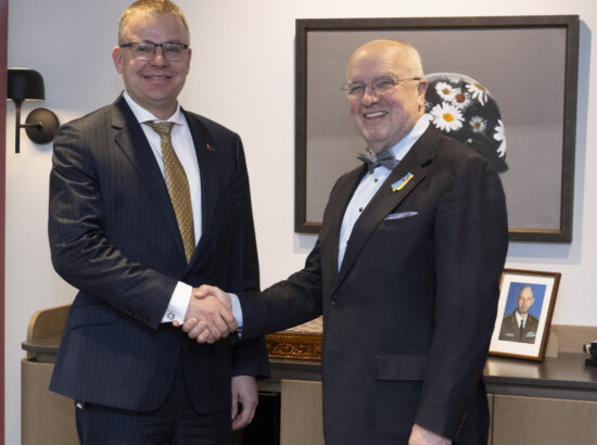 Eestis oli visiidil Leedu Seimi esimees Juozas Olekas.