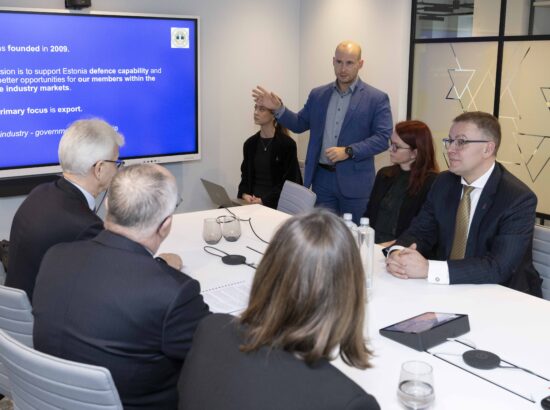 Eestis oli visiidil Leedu Seimi esimees Juozas Olekas.