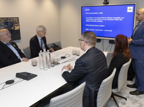 Eestis oli visiidil Leedu Seimi esimees Juozas Olekas.