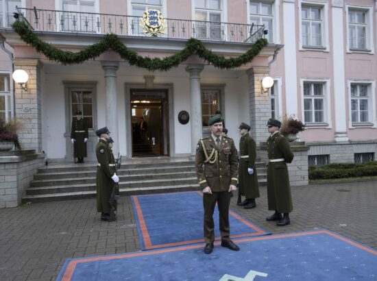 Eestis oli visiidil Leedu Seimi esimees Juozas Olekas.