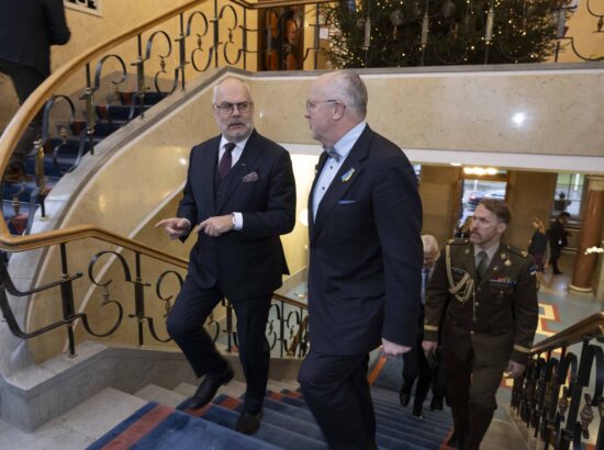 Eestis oli visiidil Leedu Seimi esimees Juozas Olekas.