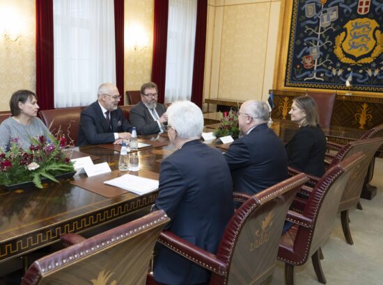 Eestis oli visiidil Leedu Seimi esimees Juozas Olekas.