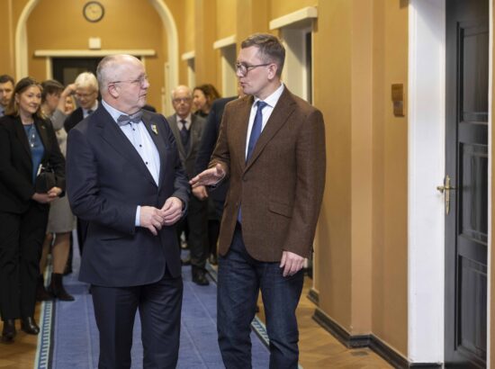 Eestis oli visiidil Leedu Seimi esimees Juozas Olekas.