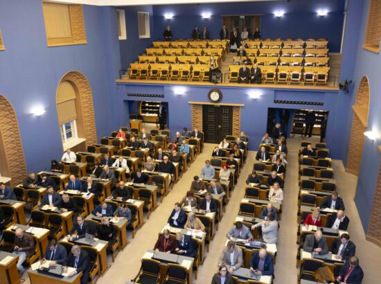 Eestis oli visiidil Leedu Seimi esimees Juozas Olekas.