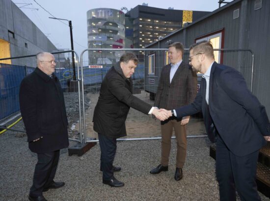 Eestis oli visiidil Leedu Seimi esimees Juozas Olekas.