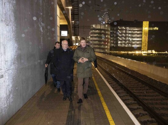 Eestis oli visiidil Leedu Seimi esimees Juozas Olekas.