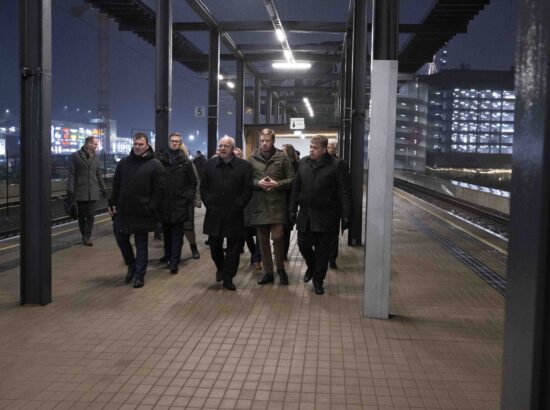 Eestis oli visiidil Leedu Seimi esimees Juozas Olekas.