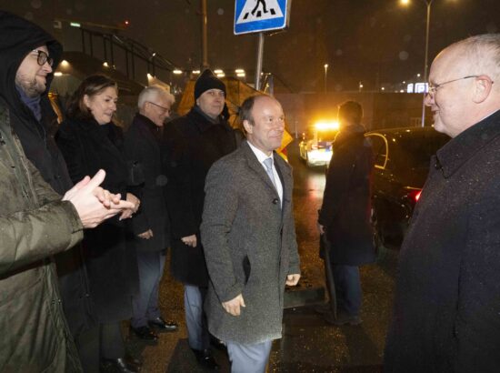 Eestis oli visiidil Leedu Seimi esimees Juozas Olekas.