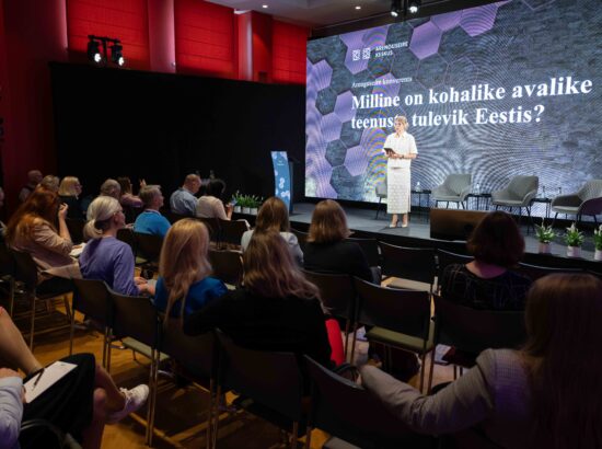 Arenguseire konverents “Milline on kohalike avalike teenuste tulevik Eestis?”