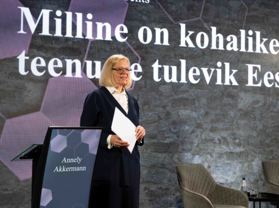Arenguseire konverents “Milline on kohalike avalike teenuste tulevik Eestis?”