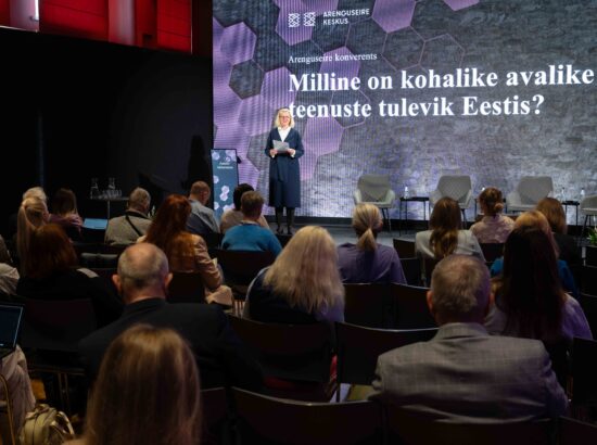 Arenguseire konverents “Milline on kohalike avalike teenuste tulevik Eestis?”