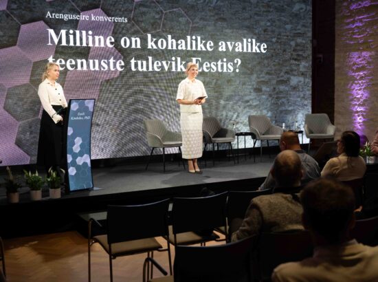 Arenguseire konverents “Milline on kohalike avalike teenuste tulevik Eestis?”