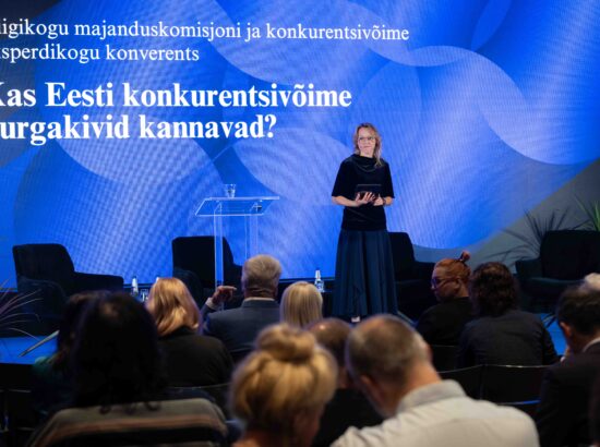 Majanduskonverents “Kas Eesti konkurentsivõime nurgakivid kannavad?”