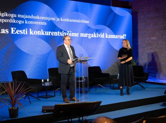 Majanduskonverents “Kas Eesti konkurentsivõime nurgakivid kannavad?”
