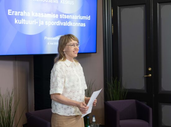 Raporti “Eraraha kaasamine kultuuri- ja spordivaldkonnas” esitlus (6. mail 2025)