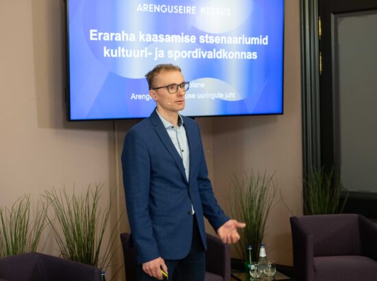 Raporti “Eraraha kaasamine kultuuri- ja spordivaldkonnas” esitlus (6. mail 2025)