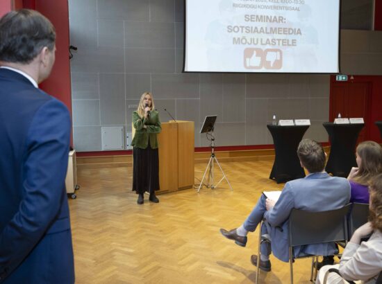 Seminar sotsiaalmeedia mõjust lastele