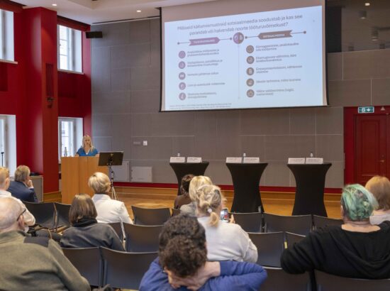 Seminar sotsiaalmeedia mõjust lastele