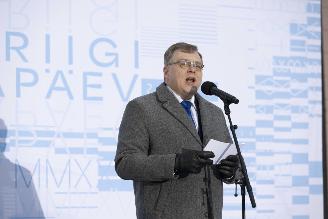 Eesti Vabariigi 108. aastapäeva tähistamine ja pidulik lipuheiskamistseremoonia Toompeal.