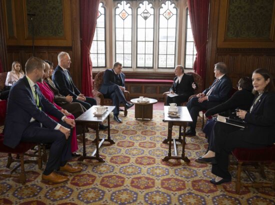 Riigikogu esimehe Lauri Hussari visiit Ühendkuningriiki