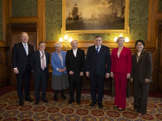 Riigikogu esimehe Lauri Hussari visiit Ühendkuningriiki