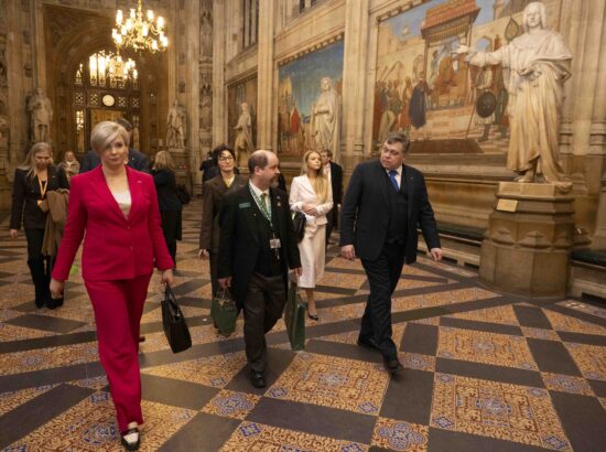 Riigikogu esimehe Lauri Hussari visiit Ühendkuningriiki