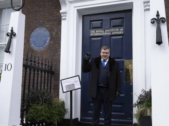 Riigikogu esimehe Lauri Hussari visiit Ühendkuningriiki