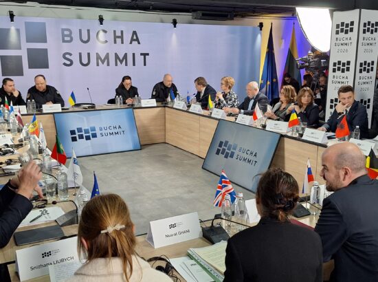 Butša veresauna mälestusüritus ja tippkohtumine Ukrainas