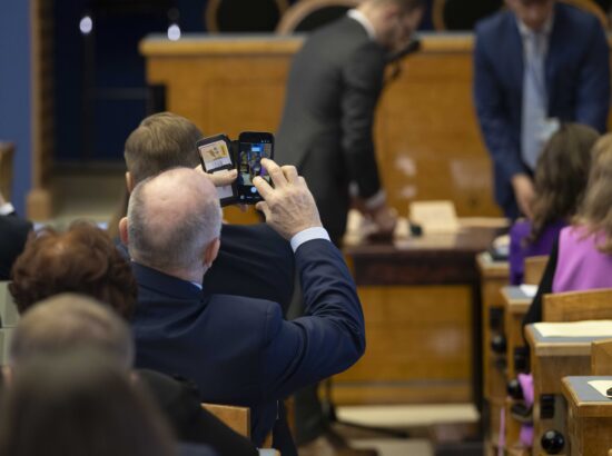 Riigikogu juhatuse valimised.