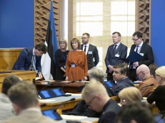 Riigikogu juhatuse valimised.