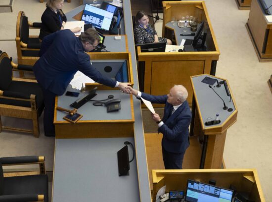 Riigikogu juhatuse valimised.