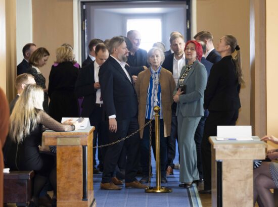 Riigikogu juhatuse valimised.