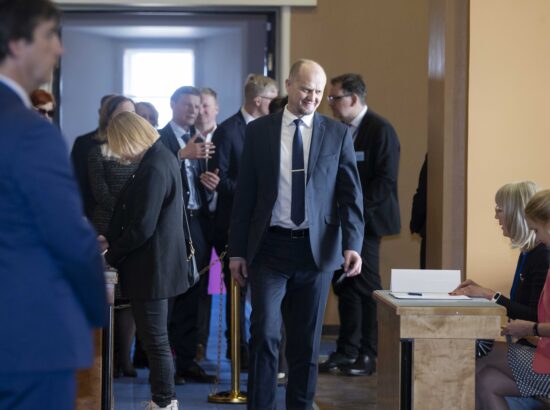 Riigikogu juhatuse valimised.