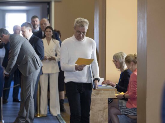 Riigikogu juhatuse valimised.