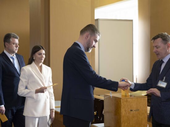 Riigikogu juhatuse valimised.